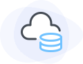 Icono cloud storage